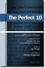 Perfect Ten SATB choral sheet music cover
